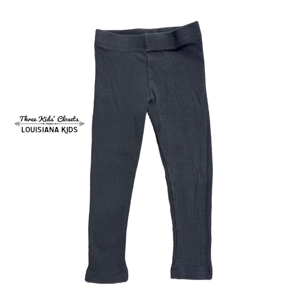 Grey Leggings 12m Rib Knit